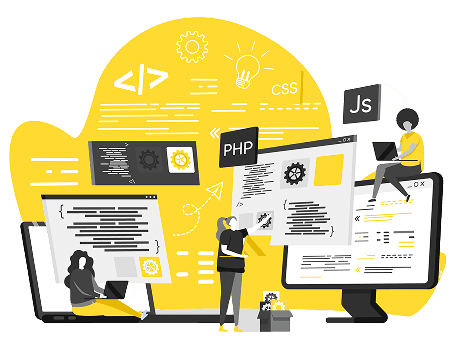 Website Builder Illustration